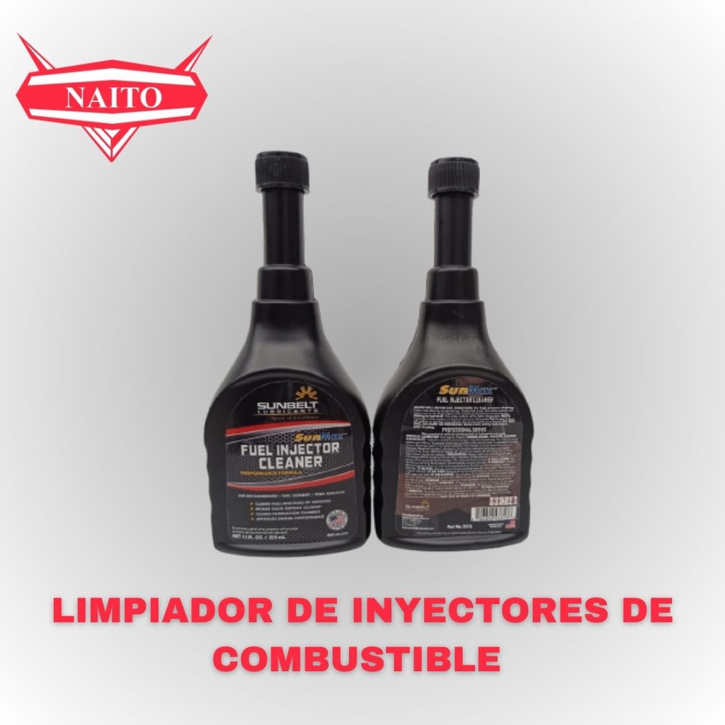 Limpiador de inyectores de combustible