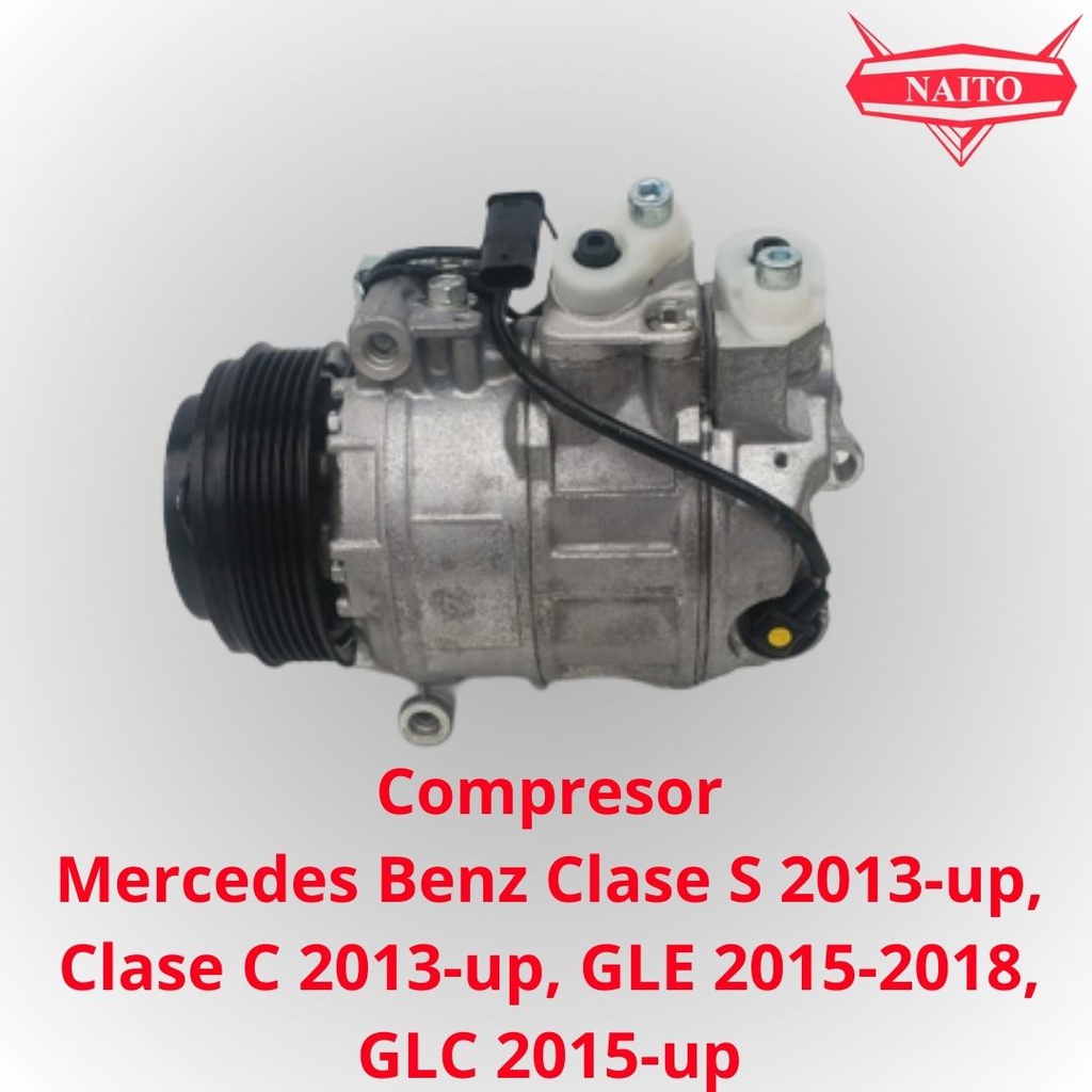 Compresor Mercedes Benz Clase S 2013-up, Clase C 2013-up, GLE 2015-2018, GLC 2015-up