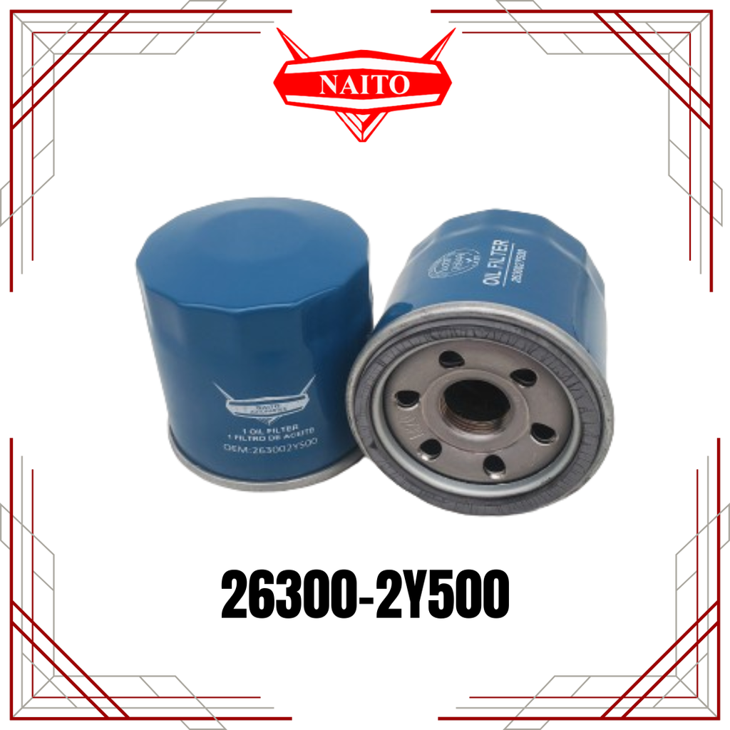 FILTRO DE ACEITE HYUNDAI 26300-2Y500 KIA PICANTO / TUCSON 2.7L / RIO