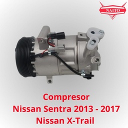 [92600-3SH1C] Compresor Nissan Sentra 2013 - 2017 Nissan X-Trail